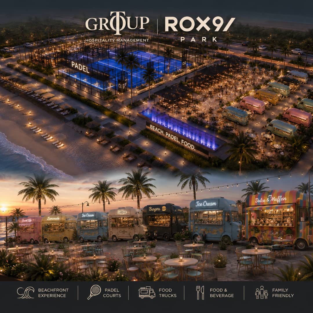 شراكة استراتيجية بين "T Group" و"Rox Park" لتطوير مشروع سياحي ورياضي بمنتجع الرمال الذهبية