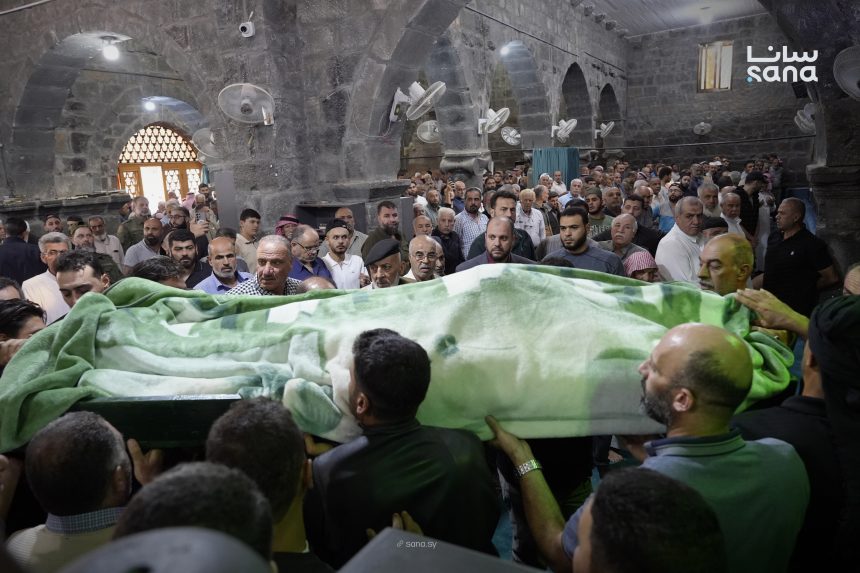 أهالي ضحايا القصف في درعا ينددون باستهداف المدنيين ويطالبون بكشف ملابسات الحادثة